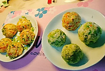 蔬菜饭团的做法