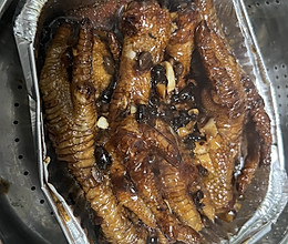 虎皮鸡爪（烤箱空气炸锅版）的做法