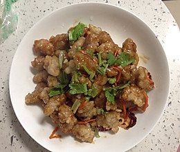 糖醋肉段的做法