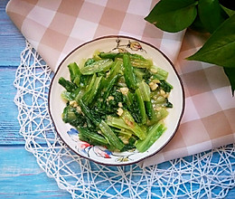 蒜蓉炒麦菜的做法