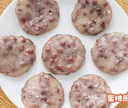 红豆糯米饼的做法