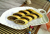 豆沙松酥卷#跨界烤箱 探索味来#的做法