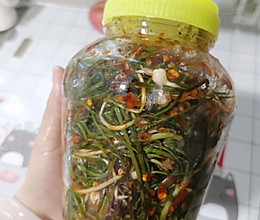 腌野葱的做法