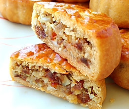 #中秋团圆食味# 广式火腿月饼的做法