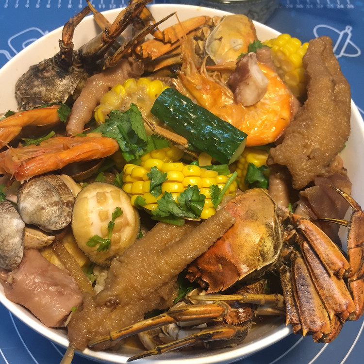 蟹肉堡的做法