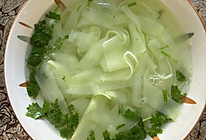 老黄瓜汤的做法