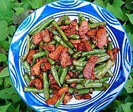 #我要上首焦#豆角炒肉的做法