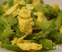 #夏日开胃餐#苦瓜炒蛋的做法