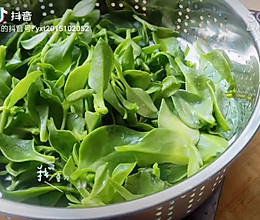 蒜汁田七的做法