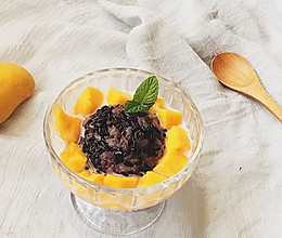 芒果黑米捞#柏翠辅食节-健康食疗#的做法