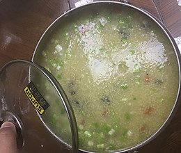 小米海参粥的做法