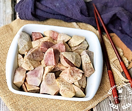 香蒸芋头（咸鲜版）的做法