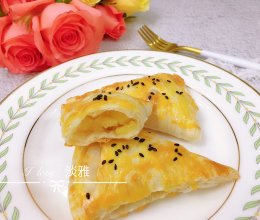 #餐桌上的春日限定#酥脆苹果派（手抓饼版）的做法