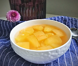苹果甜汤——早餐系列的做法