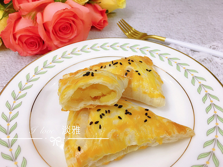 酥脆苹果派（手抓饼版）的做法