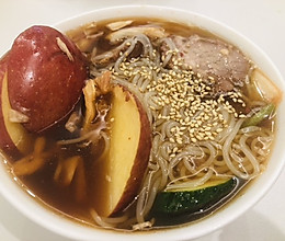 苹果冷面的做法