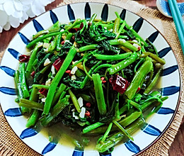 #少盐饮食 轻松生活#低脂清爽好吃又不胖的『炝炒空心菜』的做法