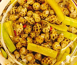 冰镇花螺的做法