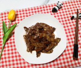 #时令蔬菜最养人#豆豉清炒紫色扁豆角的做法