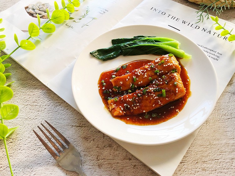 家庭版香煎三文鱼的做法