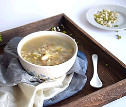 百合绿豆薏仁粥的做法