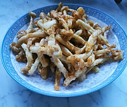 蛋黄白玉菇的做法