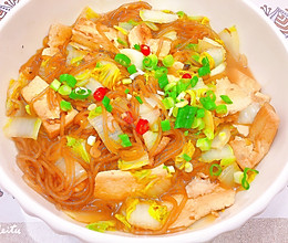 白菜炖粉条的做法