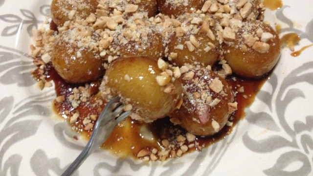 糖不甩~汤圆的孪生兄弟~糯米粉团的做法