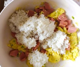 鸡蛋炒饭的做法