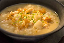 海鲜汤泡饭，海鲜的一种精致吃法的做法