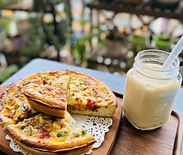 杂蔬披萨的做法