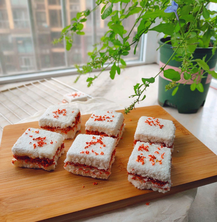 桂花糕（附干桂花制法）的做法