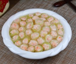 #家乡年味 鲜才够味#冬瓜酿虾滑的做法