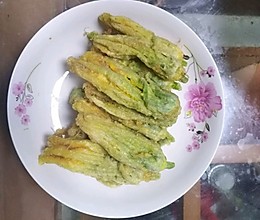 鸡蛋方瓜花的做法