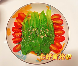餐桌上的小清新~~~白灼菜心的做法