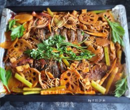 家常烤鱼（烤箱版）的做法