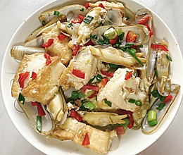 #中秋节还可以这么过# 豆腐焖蛏子的做法