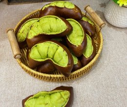 豌豆荚碱水面包—超萌可爱，好吃又好玩！的做法