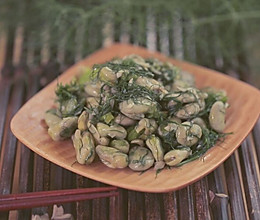 回味无穷——茴香蚕豆的做法