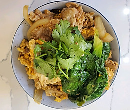 滑蛋肥牛饭的做法