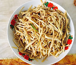 家常菜「油泼干豆腐」的做法