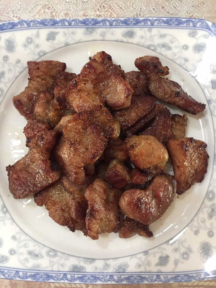 香煎梅花肉—有一种美味叫酒不醉人肉醉人的做法