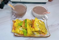 #鸡汁入家宴 感恩正当“食”#薄脆版玉米煎饼的做法