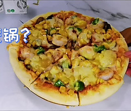 平底锅版披萨饼的做法
