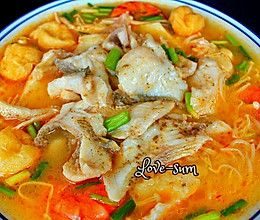 酸汤鲈鱼的做法