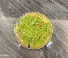 清炒莴笋丝的做法