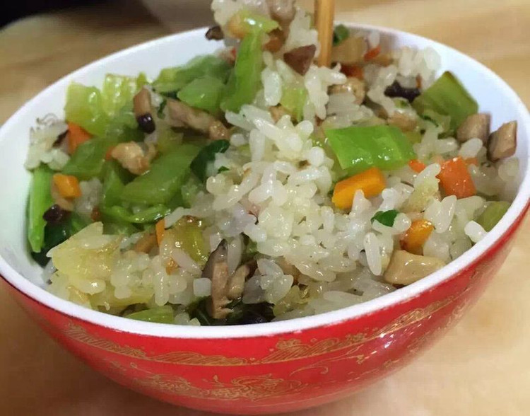 菜饭的做法