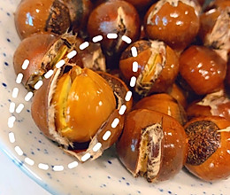 糖烤板栗的做法