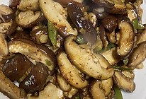 #刘畊宏女孩减脂饮食#素炒香菇、家常快手菜的做法