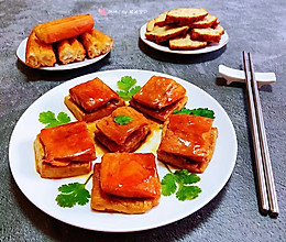 #餐桌上的春日限定#照烧三文鱼煎豆腐的做法